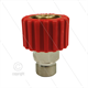 M22x1,5 - DKS - Handverschraubung Rot - 3/8" AG - einfach gelagert - 250 Bar - NW6