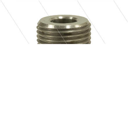 M22x1,5 - Gegennippel - Edelstahl - 500 Bar - 3/8" AG