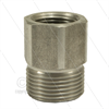 M22x1,5 - Gegennippel - Edelstahl - 500 Bar - Ø14mm - max 150°C - 3/8" IG