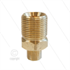 M22x1,5 - Gegennippel - Lang - Messing - 250 Bar - Ø14mm - max 150°C - Länge=40mm- 1/4" AG
