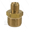 M22x1.5 - Gegennippel - Messing - 250 Bar - Ø14mm - max 150°C - 1/4" AG