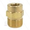 M22x1,5 - Gegennippel - Messing - 250 Bar - Ø14mm - max 150°C - 1/4" IG