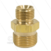 M22x1,5 - Gegennippel - Messing - 250 Bar - Ø14mm - max 150°C - 3/8" AG