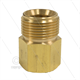 M22x1,5 - Gegennippel - Messing - 250 Bar - Ø14mm - max 150°C - 3/8" IG