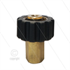 M22x1,5 - Handverschraubung - 1/8" IG - Messing - 250 Bar - Ø14mm - max 150°C