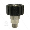 M22x1,5 - Handverschraubung - Edelstahl - 500 Bar - Ø14mm - max 150°C - 1/4" AG