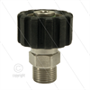 M22x1,5 - Handverschraubung - Edelstahl - 500 Bar - Ø14mm - max 150°C - 3/8" AG