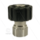 M22x1,5 - Handverschraubung - Edelstahl - 500 Bar - Ø14mm - max 150°C - 3/8" IG