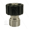 M22x1,5 - Handverschraubung - Edelstahl - 500 Bar - Ø14mm - max 150°C - 3/8" IG