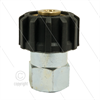 M22x1,5 - Handverschraubung - Messing - 250 Bar - Ø14mm - max 150°C - 1/2" IG