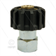 M22x1,5 - Handverschraubung - Messing - 250 Bar - Ø14mm - max 150°C - 1/4" IG