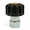 M22x1,5 - Handverschraubung - Messing - 250 Bar - Ø14mm - max 150°C - 1/4" IG