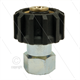 M22x1,5 - Handverschraubung - Messing - 250 Bar - Ø14mm - max 150°C - 3/8" IG