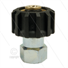 M22x1,5 - Handverschraubung - Messing - 250 Bar - Ø14mm - max 150°C - 3/8" IG