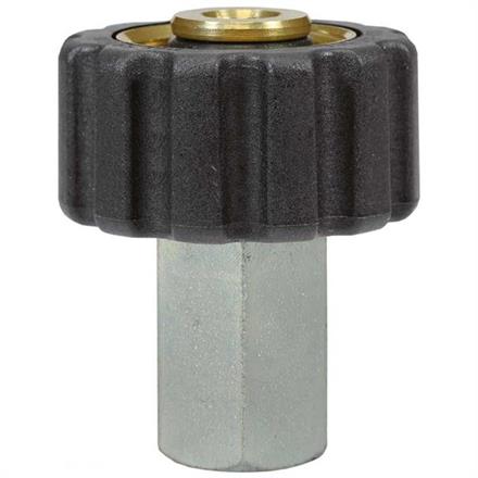 M22x1,5 IG : 1/4"IG Handverschraubung Messing