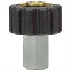 M22x1,5 IG : 1/4"IG Handverschraubung Messing