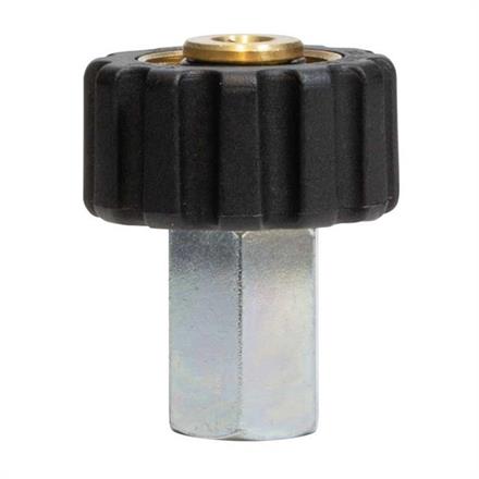 M22x1,5 IG : 1/4"IG Handverschraubung Messing