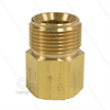 M22x1,5 - Verlängerungsnippel K2000 - Messing - 250 Bar - Ø14mm - max 150°C - M22x1,5 IG