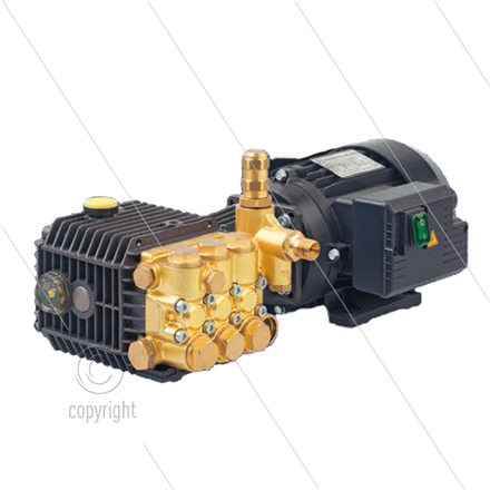 M51042F- Nebelpumpe + E-Motor 4 l/min - 100 bar - 230V