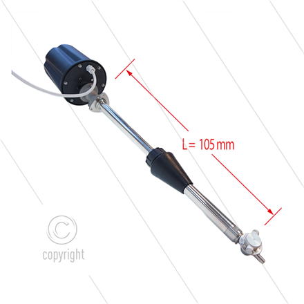 M63E - Fassreiniger - Ø50 mm - 140 Bar - 15 bis 50 l/min - Rohrlänge: 105mm