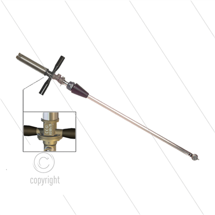 M63PA - luftbetrieben Fassreiniger - Ø50 mm - 140 Bar - 15 b