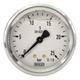 Manometer 63 mm 0-25 bar 1/4"AG Edelstahl WIKA Anschluß hinten
