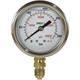Manometer 63 mm 0-600 bar 1/4"AG Edelstahl Anschluß unten