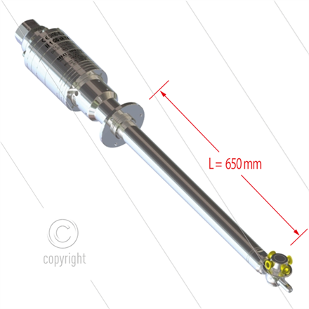 MI42-316 ATEX - Wasserbetriebener Fassreiniger - NSF / FDA genehmigt - 40 bis 140 Bar - 45