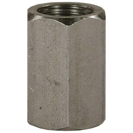 Muffe 1/2"IG : 1/2"IG Edelstahl 400 bar / 150 °C SW: 27 mm, Länge: 34 mm