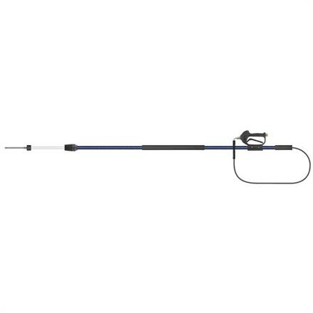 Neuheit Teleskoplanze blau 2,45-3,7 M. 3/8"IG:1/4"AG