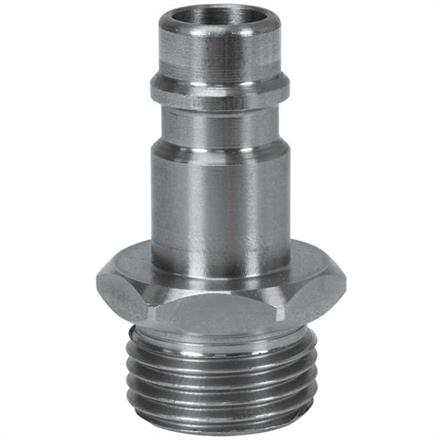 Nippel B 150 bar 1/2"AG Edelstahl gehärtet