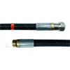 NW5 Rohrreinigungsschlauch - 15m - 200 Bar- mit Düse mit frontbohrung - max 60°C - 1/4" AG
