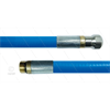 NW5 Rohrreinigungsschlauch - blau - 15m - 250 Bar - Düse 0.045 ohne Frontbohrung - 1/4" AG