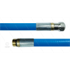 NW5 Rohrreinigungsschlauch - blau - 25m - 250 Bar - Düse 0.045 ohne Frontbohrung - 1/4" AG