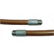 NW5 Rohrreinigungsschlauch - bronze - 10m - 250 Bar - ohne Düse - max 90°C - 2x 1/8" AG