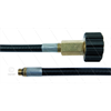 NW6 Rohrreinigungsschlauch - 20m - 300 Bar - ohne Düse - max 100°C - 1/8" AG x M22x1,5 HV