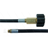 NW6 Rohrreinigungsschlauch - 25m - 300 Bar - ohne Düse - max 100°C - 1/8" AG x M22x1,5 HV