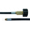 NW6 Rohrreinigungsschlauch - 50m - 300 Bar - ohne Düse - max 100°C - 1/8" AG x M22x1,5 HV