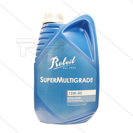 Öl - Interpump - 15W40 Mineralöl - Flasche à 1 ltr.