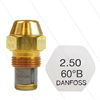Öldüse Danfoss 2,50 - 60° B - Halbhohlkegel