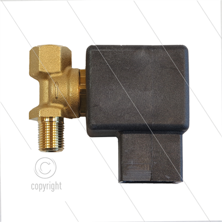 Ölmagnetventil - Delta - F84NC - 1/8" IG x 1/8" AG - 12V DC - 10W - 25 Bar