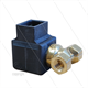 Ölmagnetventil - Rapa - BV01L2 - M13 - 2 x 1/8" IG - 230V - 8W - 0 t/m 24 Bar
