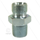 oppelnippel - Stahl - 1/2" AG BSP x 1/2" AG NPT