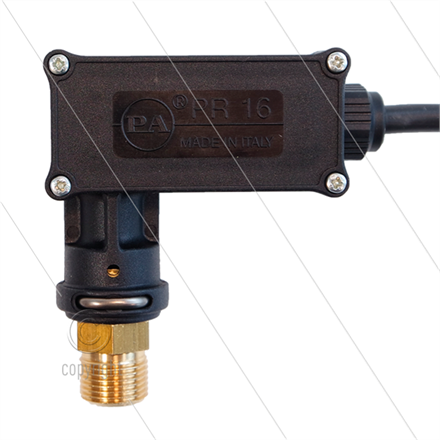 PR16 - Druckschalter - 3/8" AG - Einschaltdruck 40 Bar -max 350 Bar - (Schwarze Markierung