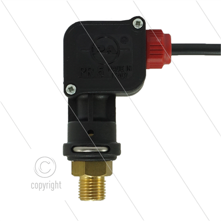 PR5 Druckschalter micro 1/4" AG - 25/250bar (rot)