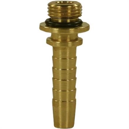 Preßnippel AG 1/8" DN 05 Messing mit O-Ring