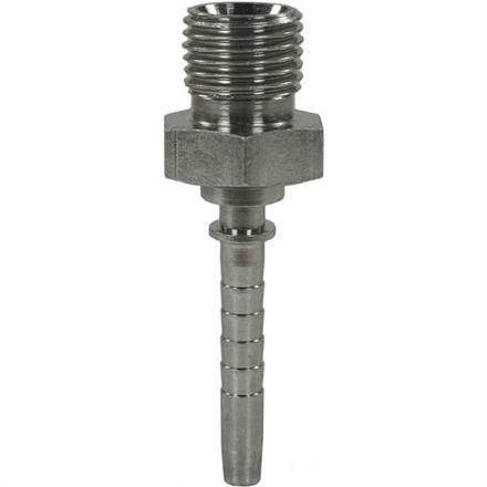 Preßnippel AGN 1/4 NW 05 NPT-konisch