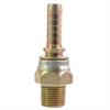 Pressnippel AGR 3/8 NPT DN 10 Stahl verzinkt