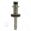 Pressnippel - Edelstahl - DN06 (1/4")-Ø11mm Pistolenanschluss mit Lager und Ø22 mm Scheibe