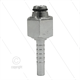 Pressnippel - Stahl - DN06 (1/4") - M18x1,5 (12L) DKOL - mit O-Ring - SW22